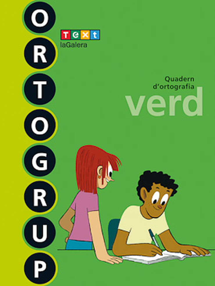 Ortogrup Quadern d'ortografia verd La Galera
