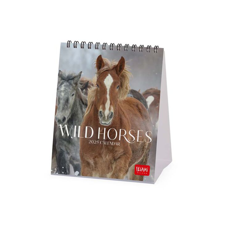 Calendario Mesa Legami m/vista 2025 Horses
