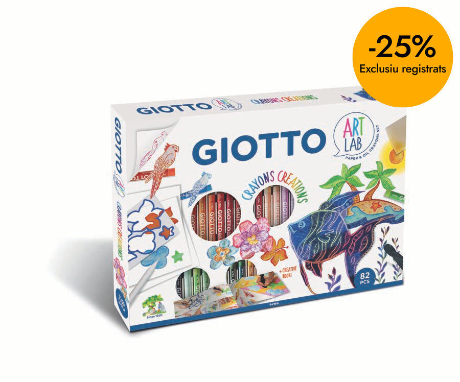 Art Lab Giotto Oil pasteles set creativo