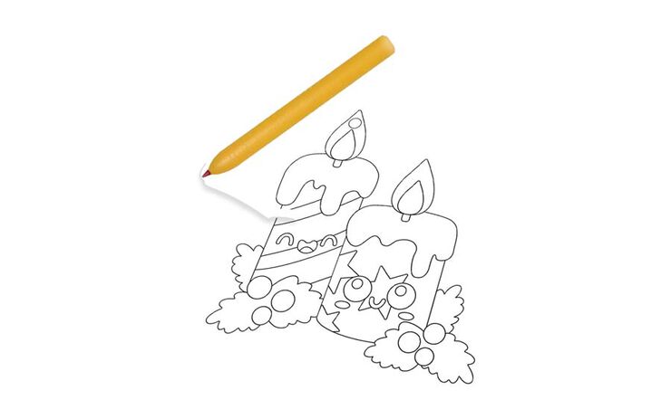 Pinta amb Sorra Jovi Nadal maletí