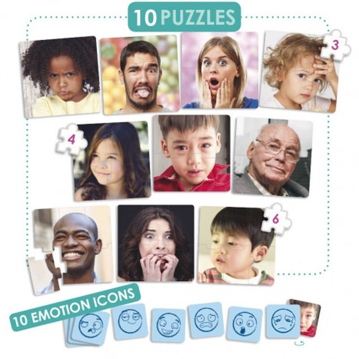 Puzzle Akros Las 10 emociones