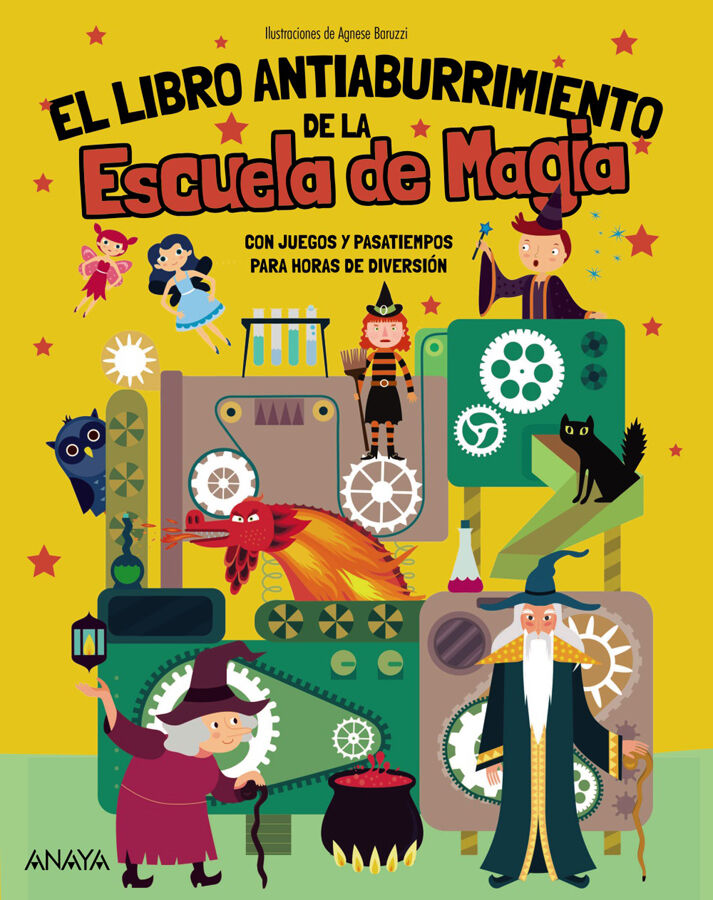El Libro Antiaburrimiento de la Escuela de Magia