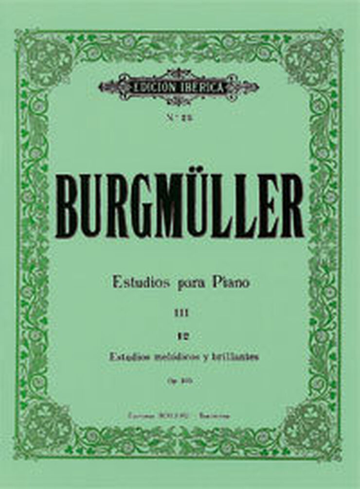 12 Estudios para Piano Op.105 9788480203289