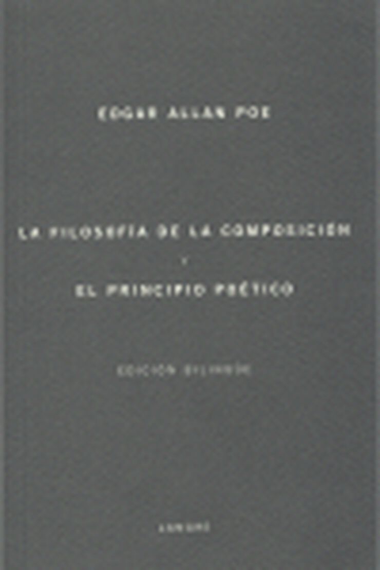 La filosofía de la composición