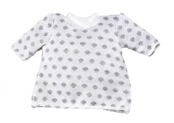 Ropa para muñeco Abacus Vestido lana puntos pértiga Ropa para muñeco Abacus Vestido lana puntos pértiga
