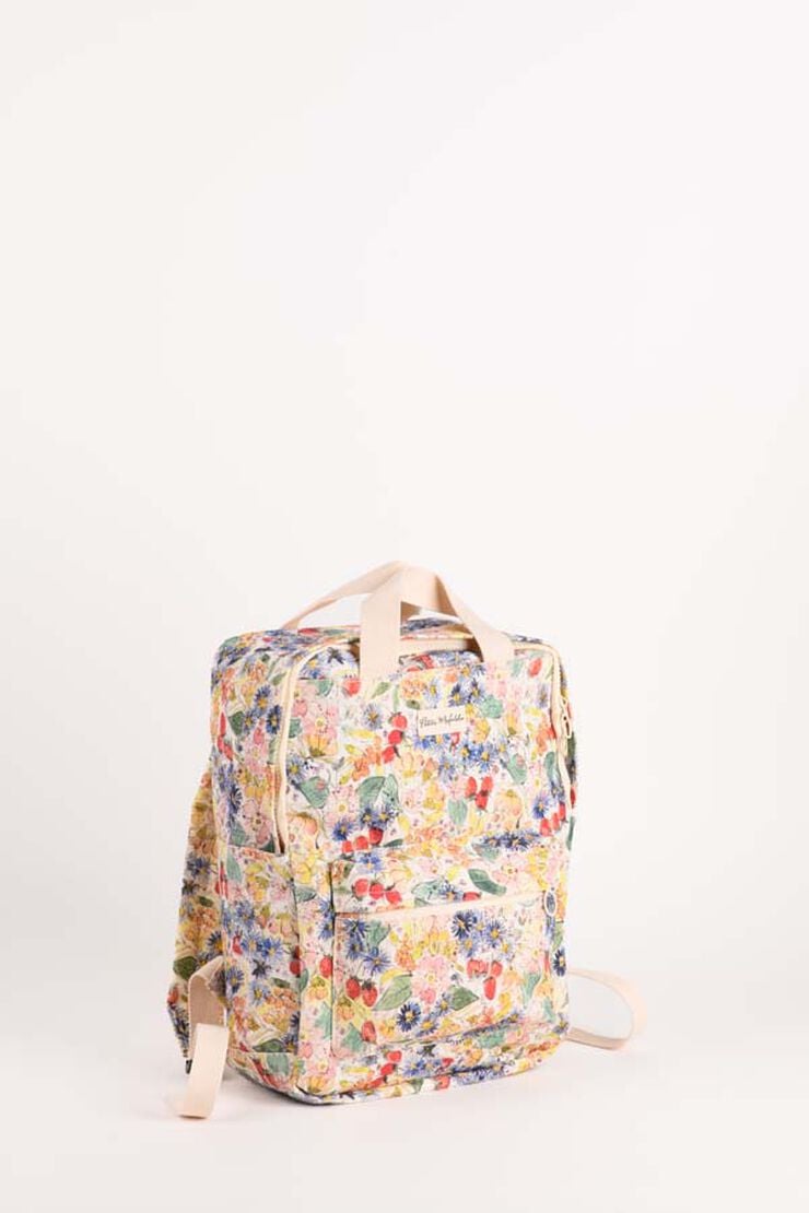 Motxilla Petite Mafalda Flors gran 27x38cm