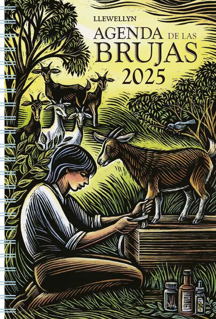 Agenda de Las Brujas sem/vista castellano 2025