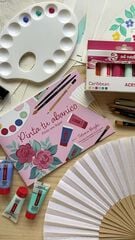 Set Acrílico Talens Pinta tu Abanico