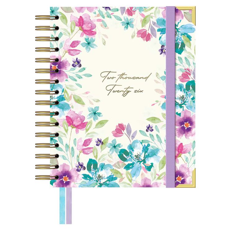 Agenda espiral Takenote A5 sem/vista mult 2026 Anna