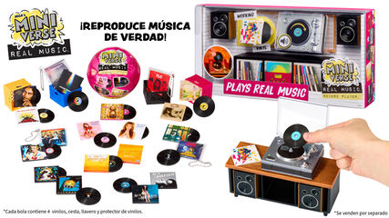 Tocadiscos con Vinilo Miniverse