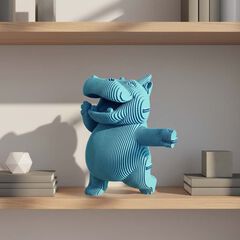 Puzzle 3D Cartonic Hippo