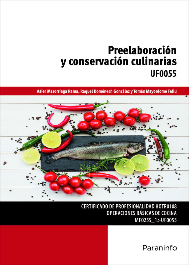 Preelaboraci&oacute;n y conservaci&oacute;n culinarias