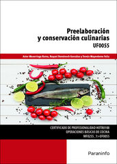 Preelaboraci&oacute;n y conservaci&oacute;n culinarias