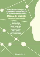 Protocolo unificado para el tratamiento transdiagnóstico de los transtornor emocionales Protocolo unificado para el tratamiento transdiagnóstico de los transtornor emocionales