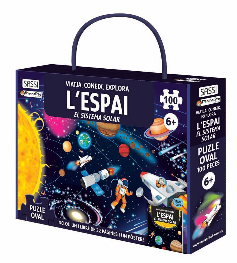 Libro y puzle L'Espai 100 piezas