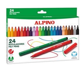 Retoladors Alpino 24 colors