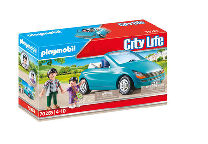 Playmobil City Life Familia con Coche (70285)
