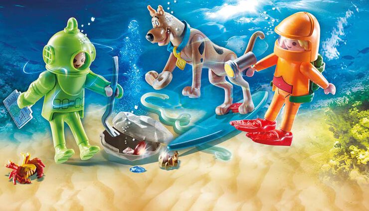 Playmobil Scooby Doo Aventura ghost diver 70708