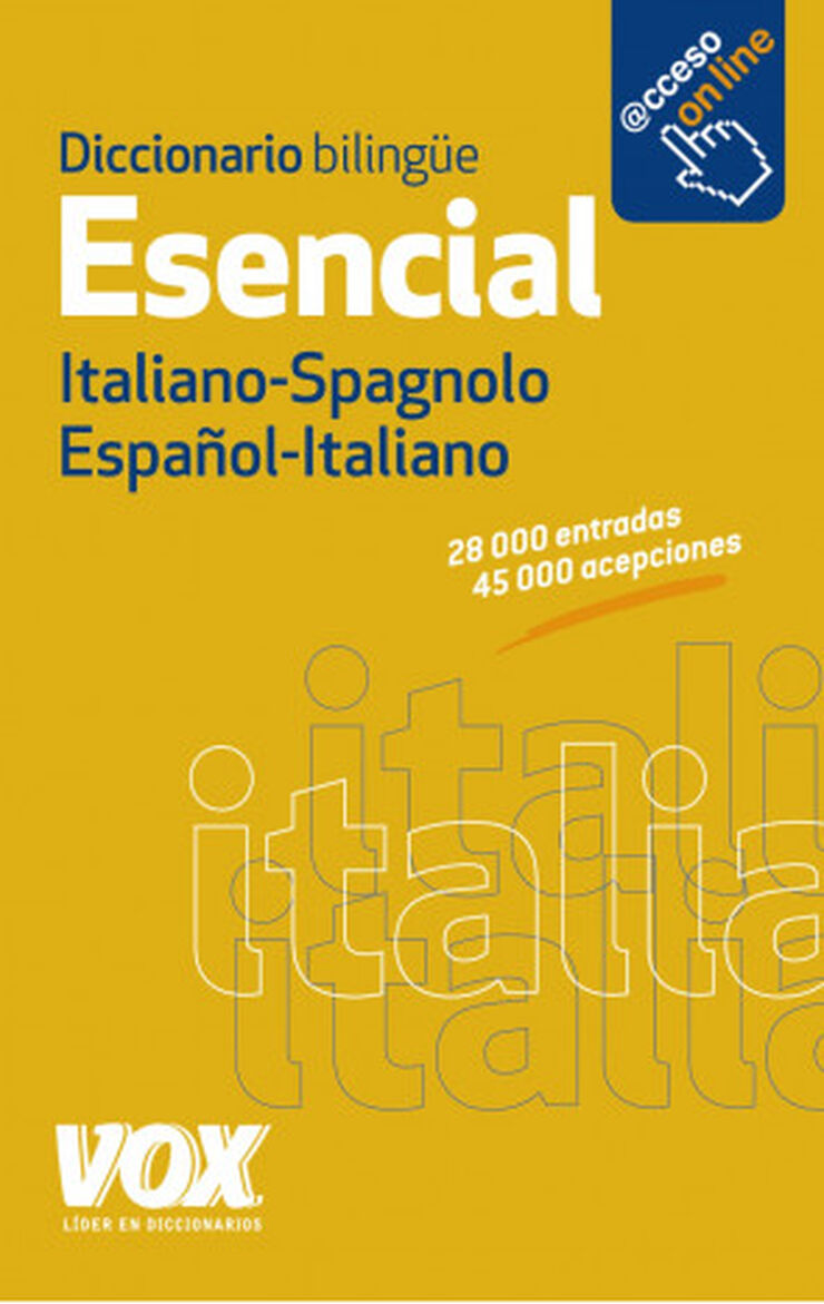 Diccionario Esencial Español-Italiano I