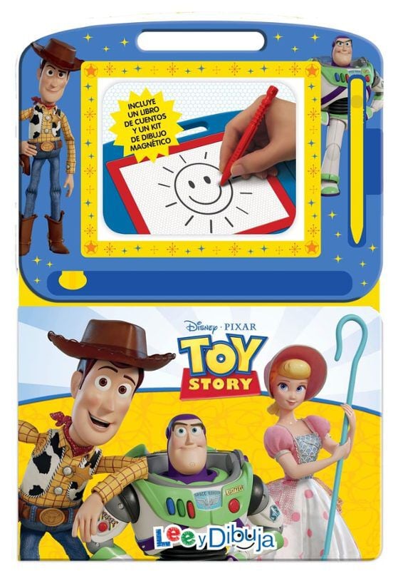 Toy Story 4 (libro + pizarra magn&eacute;tica)