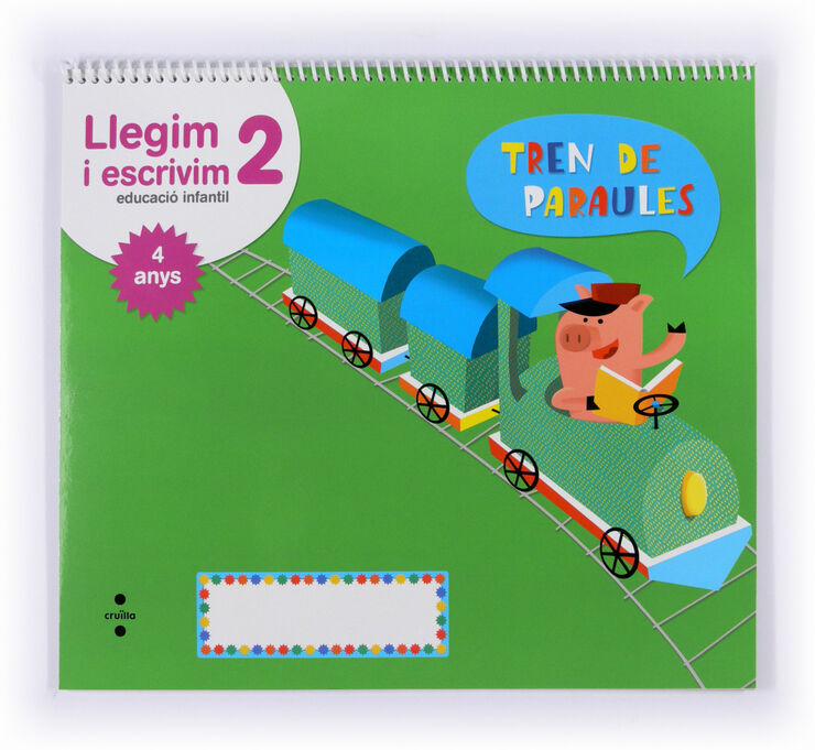 Llegim i Escrivim 2. Educació  Infantil, 4 anys. Trende Paraules