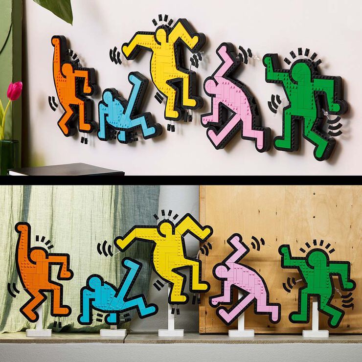 LEGO® ART Keith Haring: Figuras Danzantes 31216