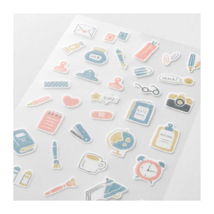 Pegatinas Midori 2640 Stationery 2 hojas