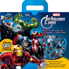 Los Vengadores.Malet&iacute;n de cuentos, actividades y pegatinas