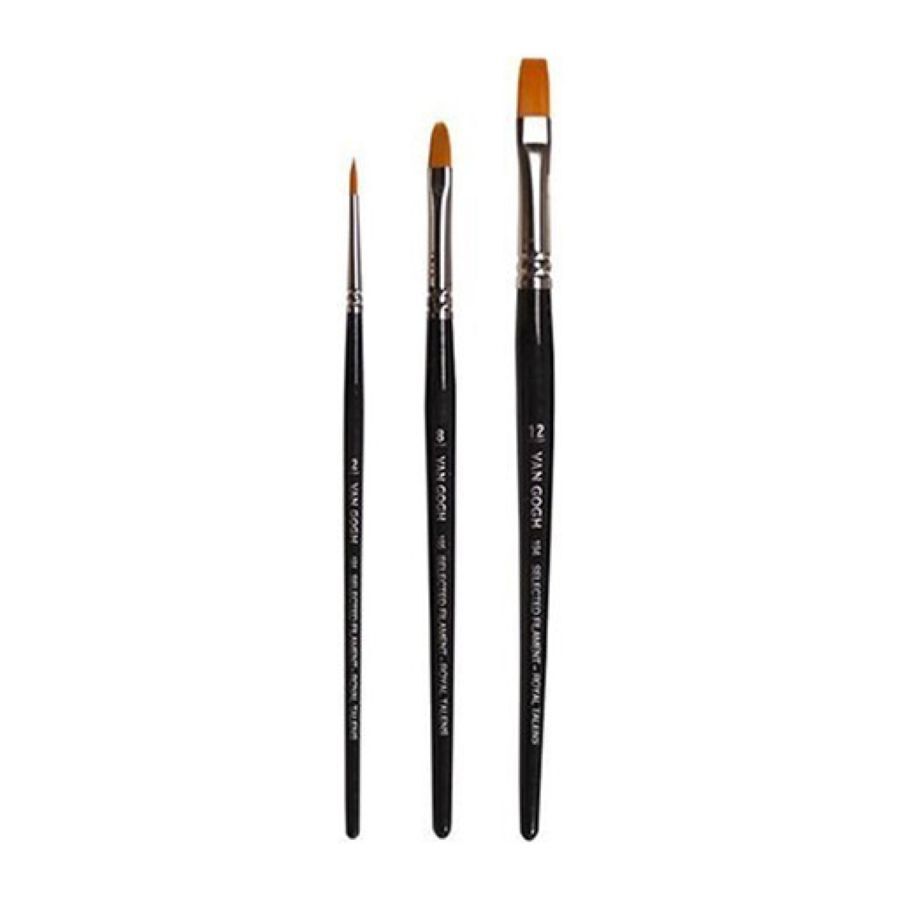 Set de 3 Pinceles Van Gogh (N.&ordm; 6, 12 y 16)