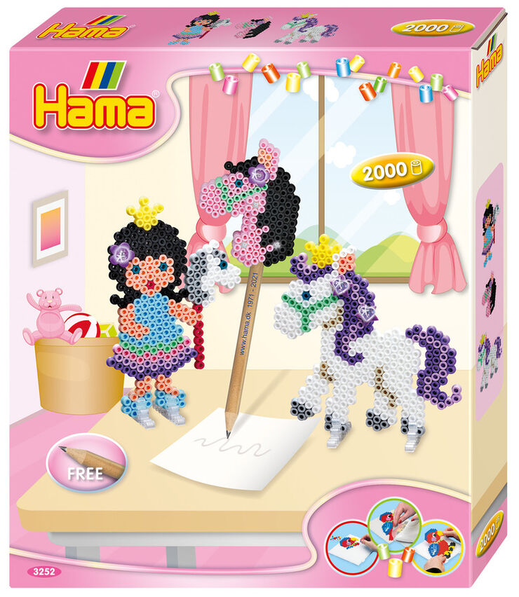 Midi Mosaic Pony 2000 peces Hama