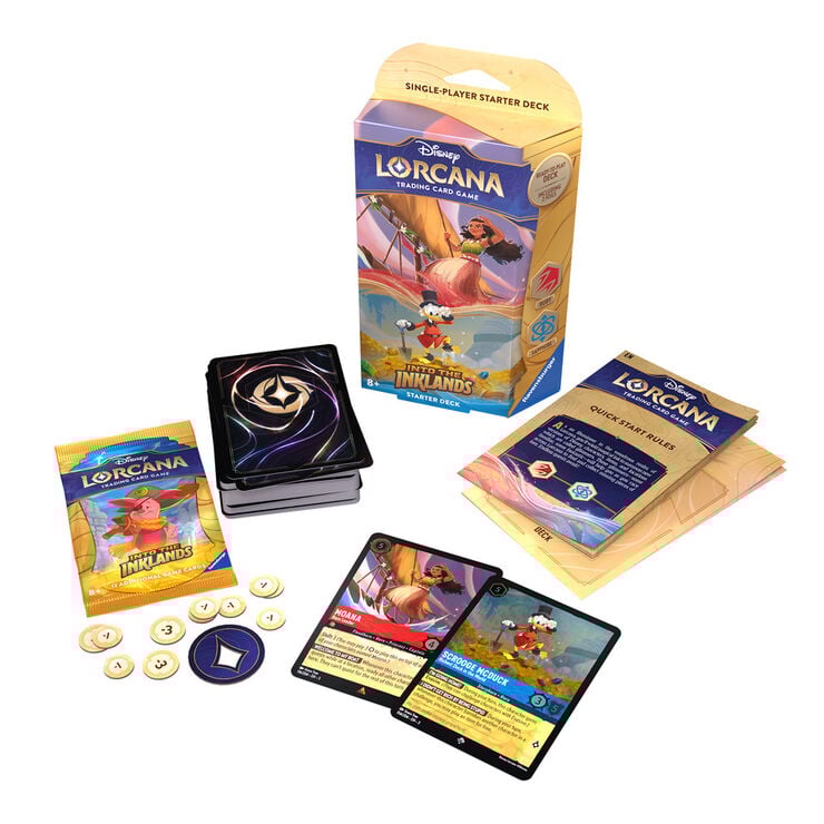 Disney Lorcana: Into the Inklands Starter Deck B - Ruby & Sapphire