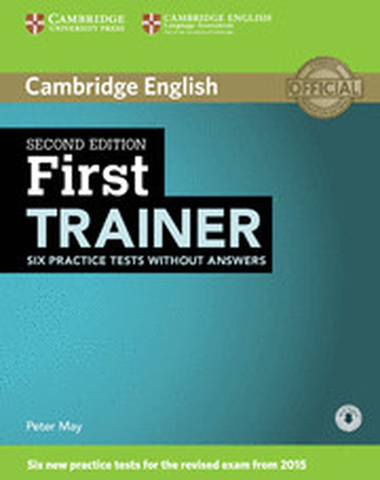 First Trainer Six Practice Tests Without Answers Withaudio 2Nd Edition