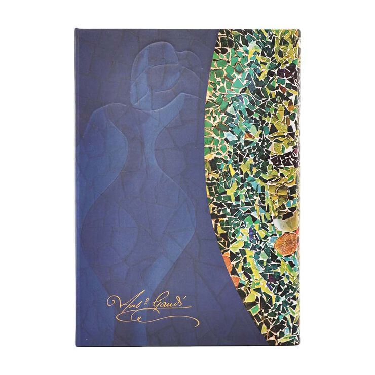 Agenda Paperblanks Sol de Gaudí Midi apaïsada setm/vista cas 2026