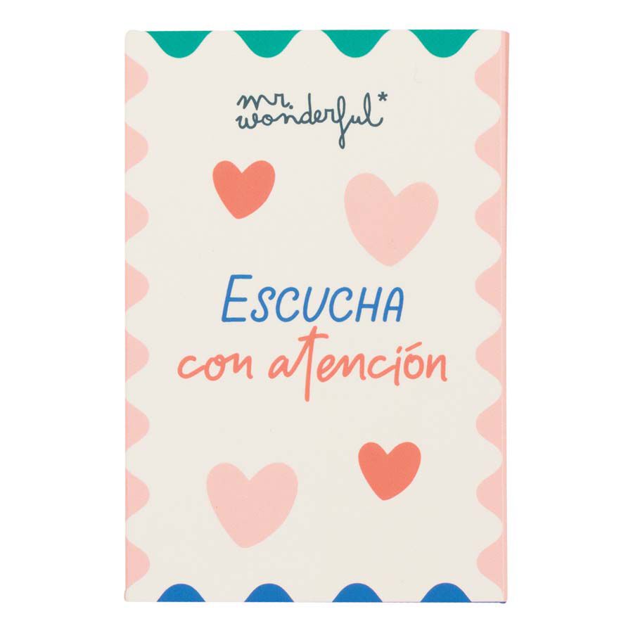 Postal Mr.Wonderful con grabador de mensaje