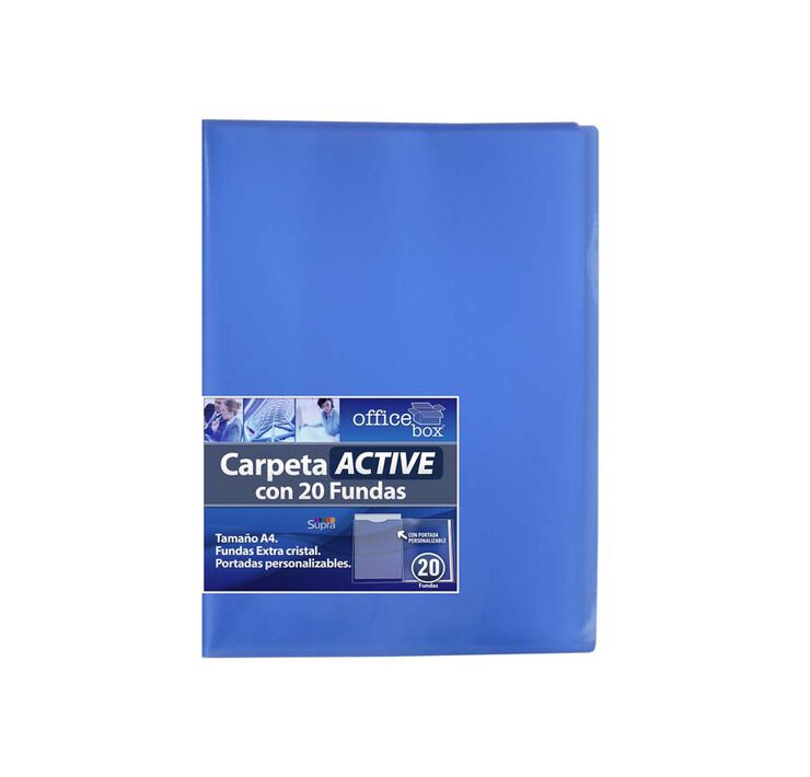 Carpeta de 20 fundes DIN A4