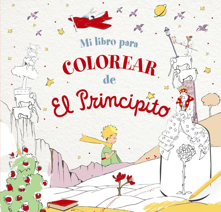 Mi libro para colorear de El Principito