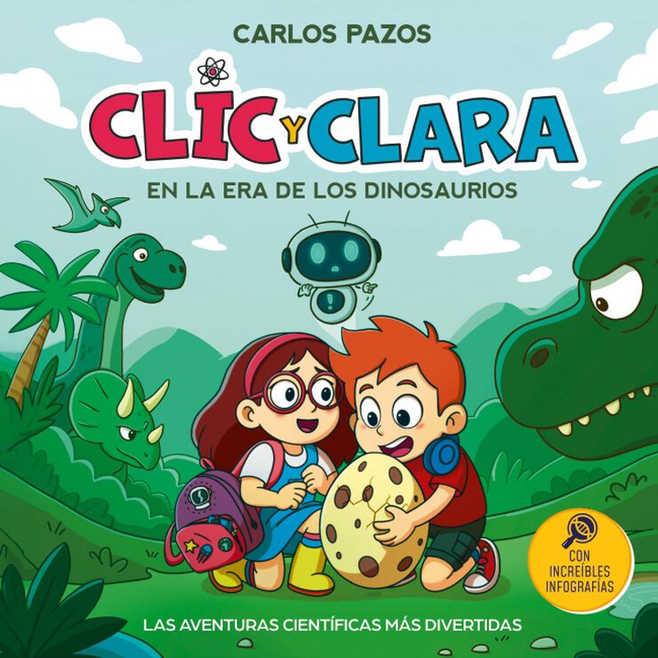 Clic y Clara en la era de los dinosaurios