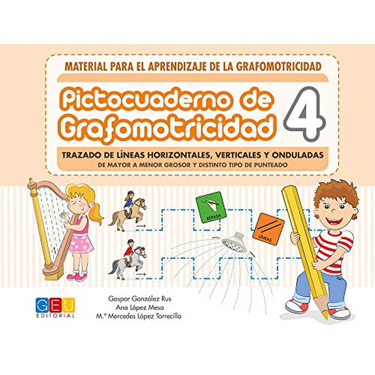 Geu P Pictocuaderno De Grafomotricidad 4