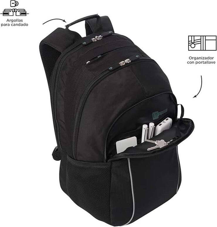 Motxilla PC Totto Cambri negre