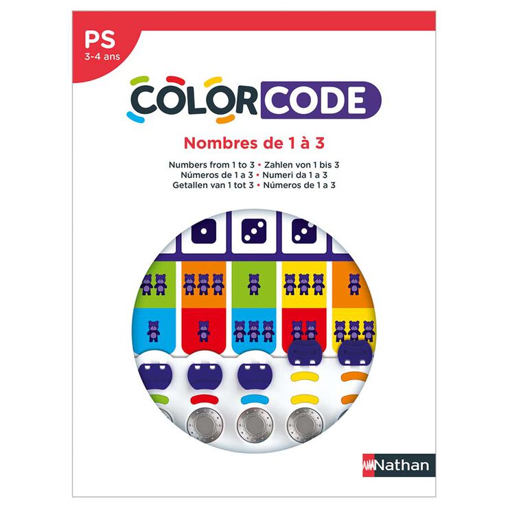 COLORCODE - Números del 1 al 3