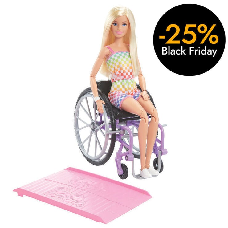 Barbie Fashion amb cadira de rodes