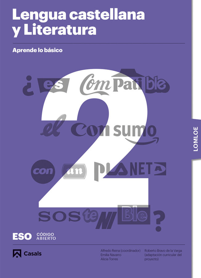 Aprende lo b&aacute;sico. Lengua castellana y Literatura 2 ESO. LOMLOE