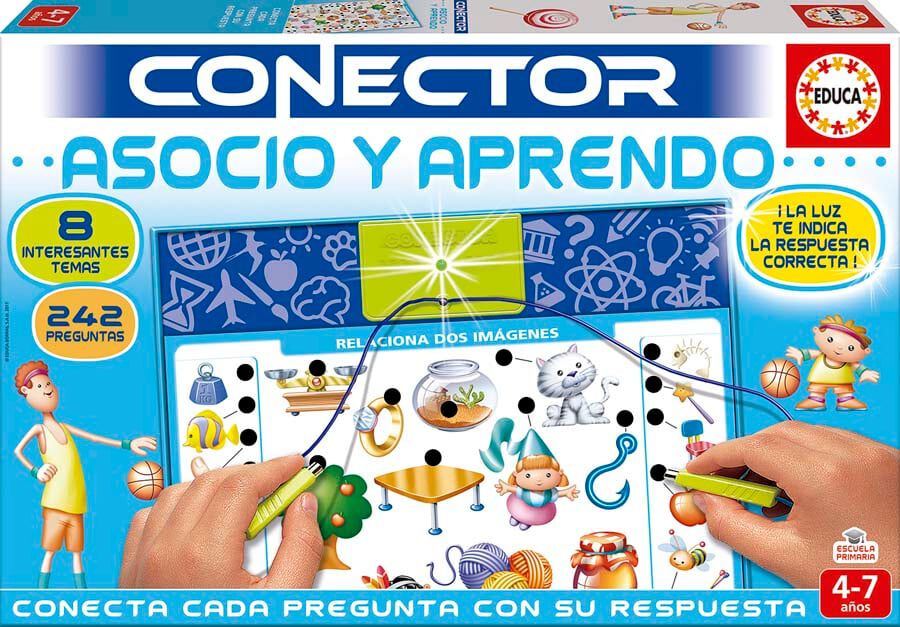 Juego de asociaci&oacute;n Educa Conector Asocio y aprendo