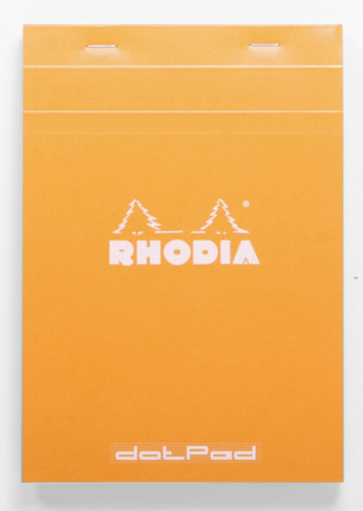 Bloc Rhodia Dots A5 80 hojasNaranja