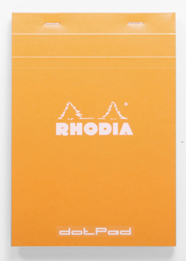 Bloc Rhodia Dots A5 80 fulls Taronja