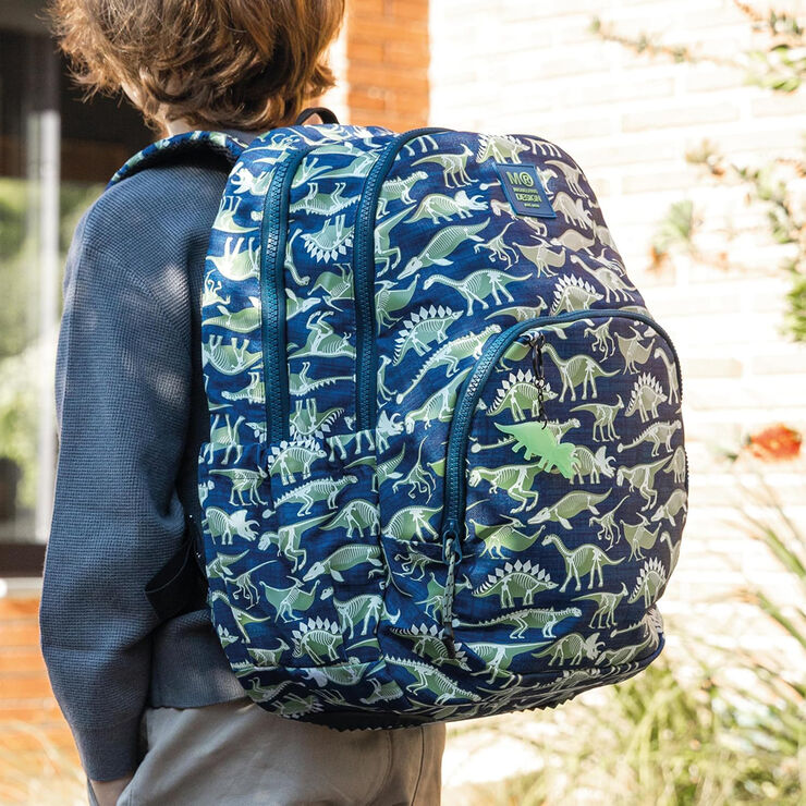 Mochila Triple MQR Oslo Dinos Fossil