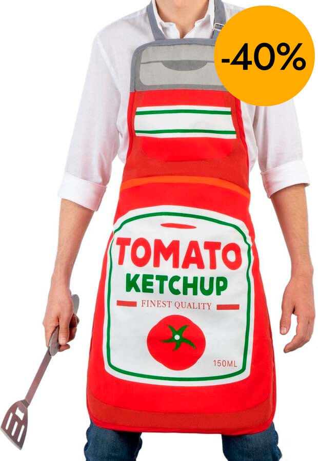 Davantal Balvi Tomato Poli&egrave;ster 88x52cm