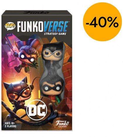 Joc d'estratgia Funkoverse Taula Dc C&ograve;mics 2 Figures