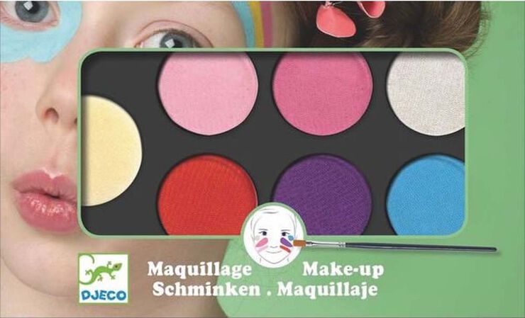 Colectivo girar inercia Maquillaje 6 colores sweet - Abacus Online