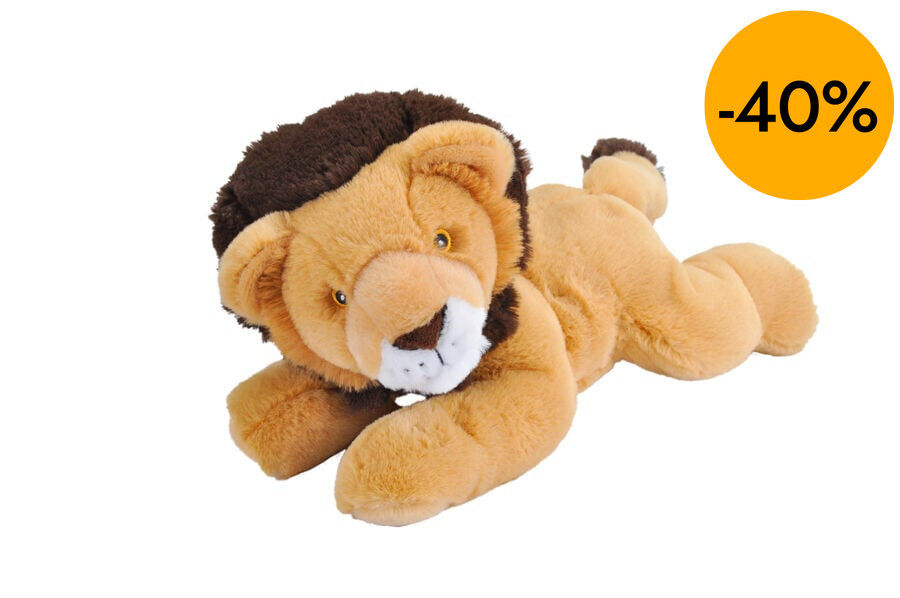 Peluix Lle&oacute; Ecokins 30 cm